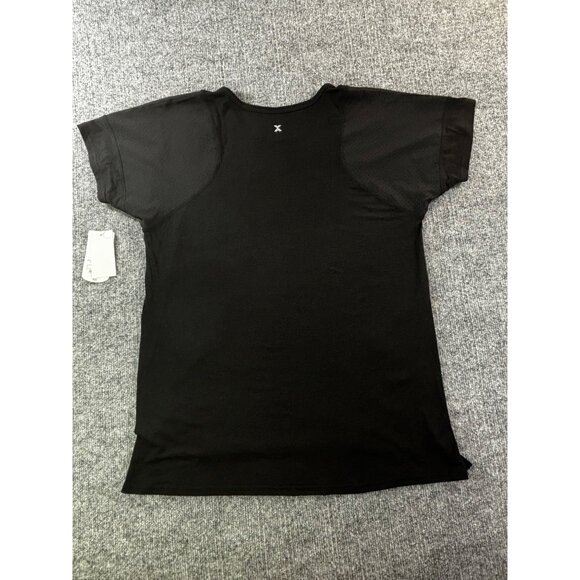 Xersion Shirt Women's Medium black Quick- Dri  Athletic T-shirt - Picture 2 of 10